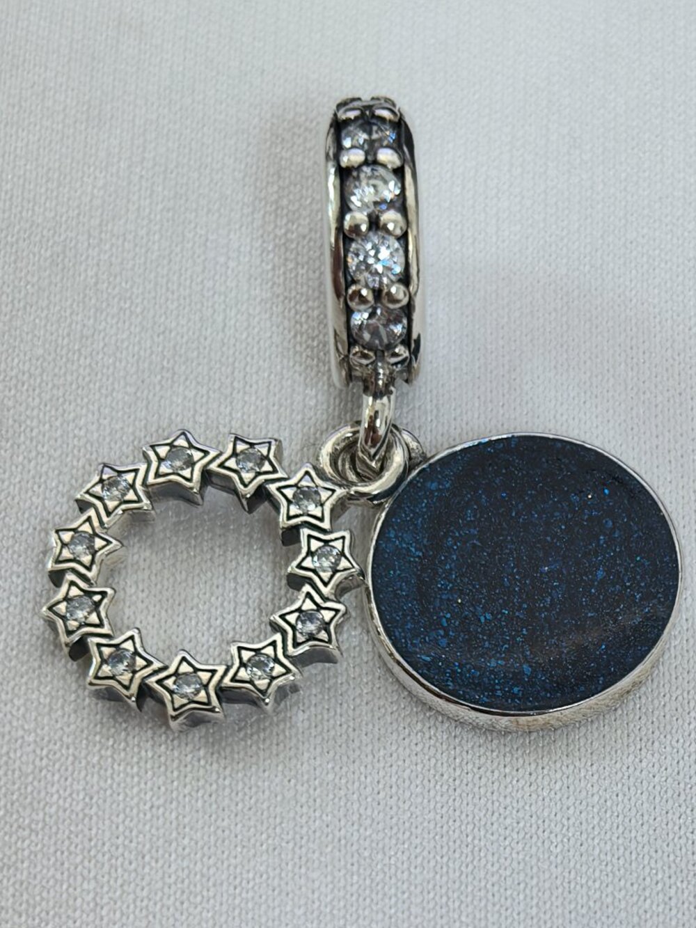 Pandora Inspirational Stars Dangle Charm, S925 Silver Jewelry
